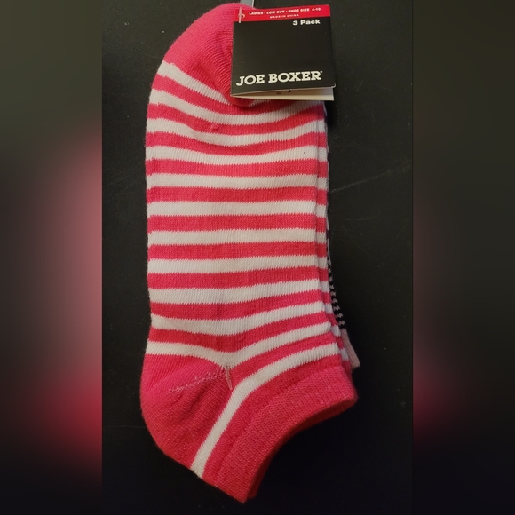 Joe Boxer Low Cut 6 Pairs Size 4-10 Socks - Picture 2 of 7